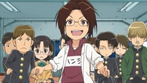 Shingeki! Kyojin Chuugakkou Episodio 9